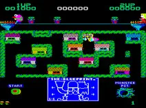 Screenshot of Blue Print (Midway)