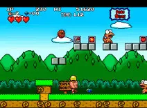 Screenshot of Bonk's Adventure