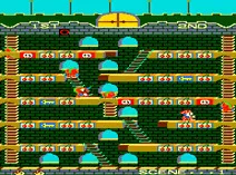 Screenshot of Mr. Do's Castle (set 1)