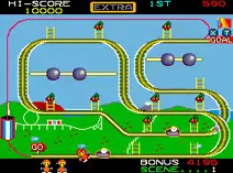 Screenshot of Mr. Do's Wild Ride