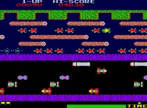 Screenshot of Frogger