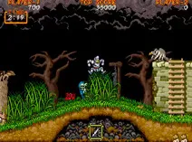 Screenshot of Ghouls'n Ghosts (World)