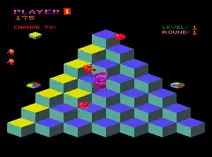 Screenshot of Q*bert (US set 1)