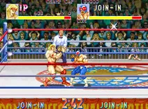 Screenshot of Saturday Night Slam Masters (World 930713)