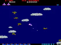 Screenshot of Time Pilot