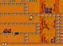 Screenshot of The NewZealand Story (Japan, new version) (P0-043A PCB)
