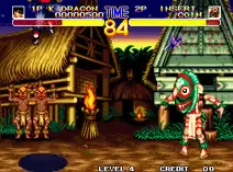 Screenshot of World Heroes 2