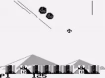 Screenshot of Missile Command