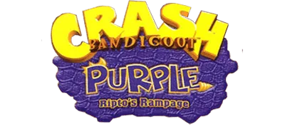 Logo of Crash Bandicoot Purple - Ripto's Rampage (U)