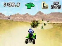 Screenshot of 2-in-1 - Quad Desert Fury & Monster Trucks (U)