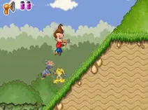 Screenshot of Adventures of Jimmy Neutron Boy Genius, The - Jet Fusion (U)