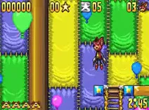 Screenshot of Aero the Acro-Bat - Rascal Rival Revenge (U)