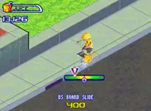 Screenshot of Backyard Skateboarding (U)