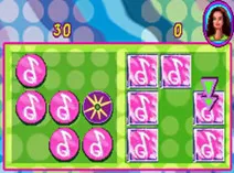 Screenshot of Barbie Groovy Games (U)