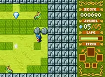 Screenshot of Boulder Dash EX (U)