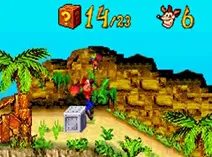 Screenshot of Crash Bandicoot 2 - N-Tranced (U)