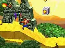 Screenshot of Crash Bandicoot Purple - Ripto's Rampage (U)