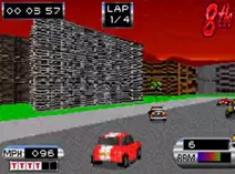 Screenshot of Cruis'n Velocity (U)