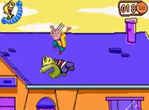 Screenshot of Ed, Edd n Eddy - The Mis-Edventures (U)