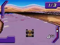 Screenshot of Hot Wheels - World Race (U)