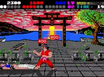 Screenshot of International Karate Plus (U)