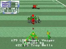 Screenshot of Sports Illustrated For Kids Football (U)