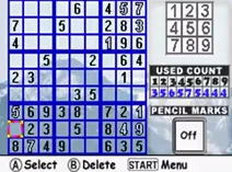 Screenshot of Sudoku Fever (U)