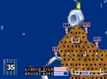 Screenshot of Worms - World Party (U) (M5)