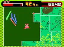 Screenshot of Qix Adventure