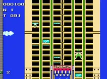 Screenshot of Crazy Climber (J)