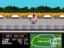 Screenshot of Family Trainer - Jogging Race (J)