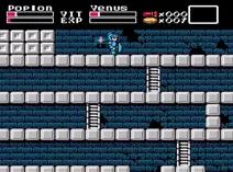 Screenshot of Majou Densetsu II -Daimashikyou Galious (J)