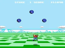 Screenshot of Space Harrier (J)
