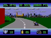 Screenshot of OutRun Europa (USA)