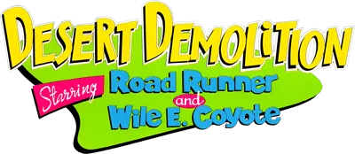 Logo of Desert Demolition Starring Road Runner and Wile E. Coyote (USA, Europe)