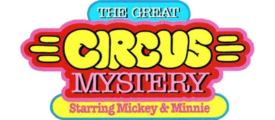 Logo of Great Circus Mystery Starring Mickey & Minnie, The (USA)