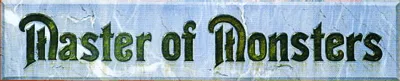 Logo of Master of Monsters (Japan)