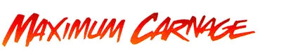 Logo of Spider-Man and Venom - Maximum Carnage (World)