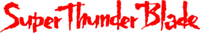 Logo of Super Thunder Blade (World)