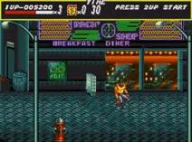 Screenshot of Bare Knuckle - Ikari no Tetsuken ~ Streets of Rage (World) (Rev A)