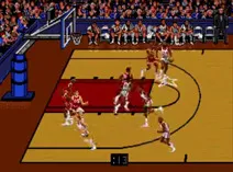 Screenshot of Bulls Versus Blazers and the NBA Playoffs (USA, Europe)