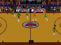 Screenshot of Bulls Vs Lakers and the NBA Playoffs (USA, Europe)