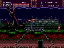 Screenshot of Castlevania - Bloodlines (USA)
