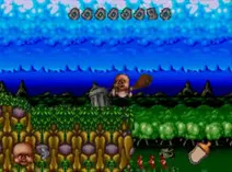 Screenshot of Chuck Rock II - Son of Chuck (USA) (Beta)