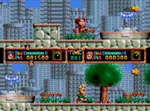 Screenshot of Dashin' Desperadoes (USA) (Beta)