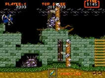 Screenshot of Ghouls 'n Ghosts (USA, Europe)