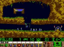Screenshot of Lemmings (Europe)