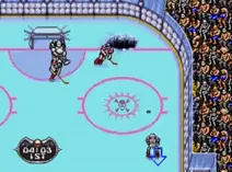 Screenshot of Mutant League Hockey (USA, Europe)