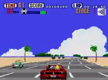 Screenshot of OutRun (Japan)