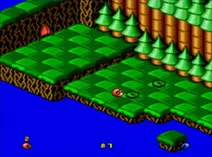 Screenshot of Snake Rattle n' Roll (Europe)